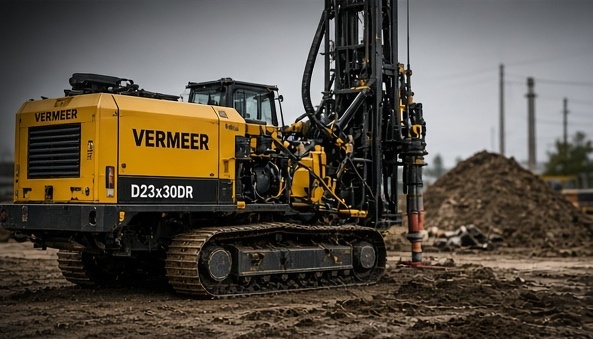 Horizontal directional drilling machine from the supplied reference